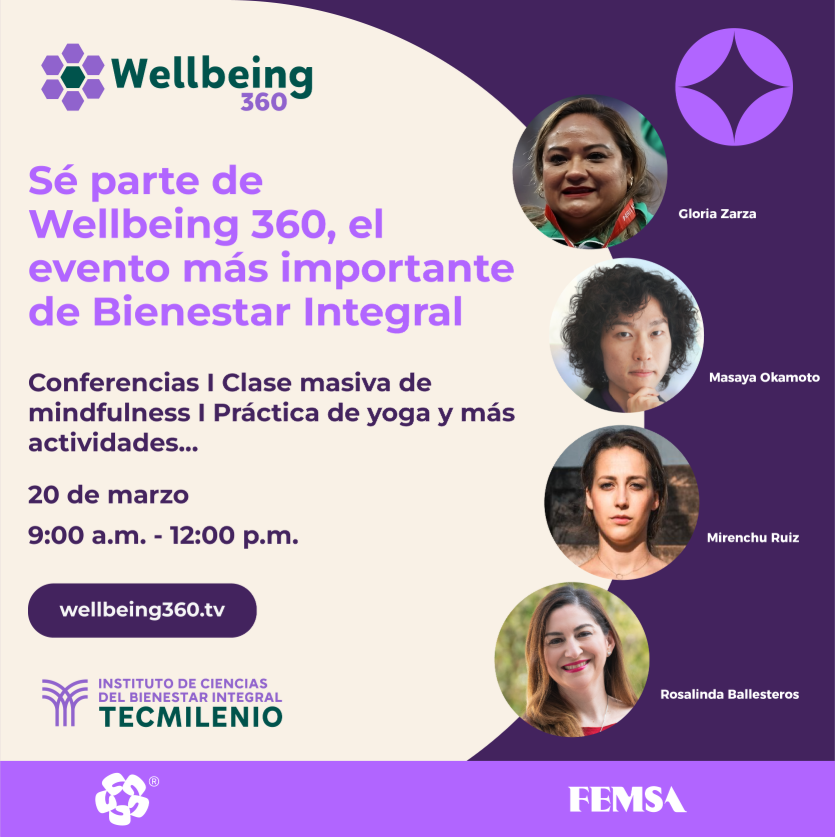 Sé parte de Wellbeing 360, el evento más importante de Bienestar Integral